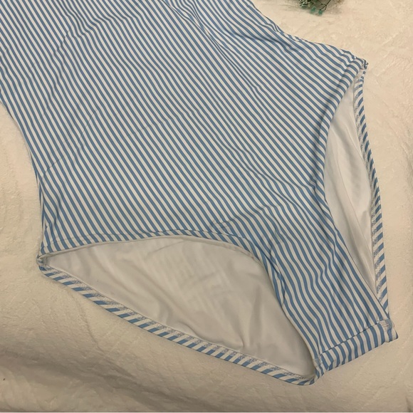 NWT Roller Rabbit Amanda Family Matching Stripe Print one piece swimsuit - Picture 3 of 4